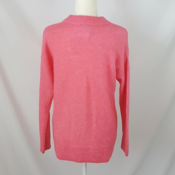 H&M Coral High Collar Wool Blend‎ Sweater - Picture 5 of 6